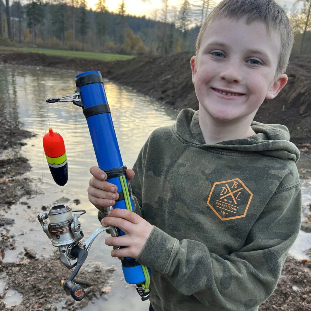 Catapult fishing rod + reel kit