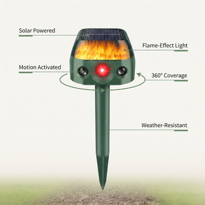 Aurisle Guardian 360™ — Solar 360° Yard Guardian