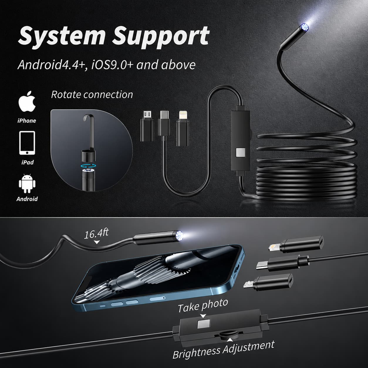 Aurisle Endoscope Camera