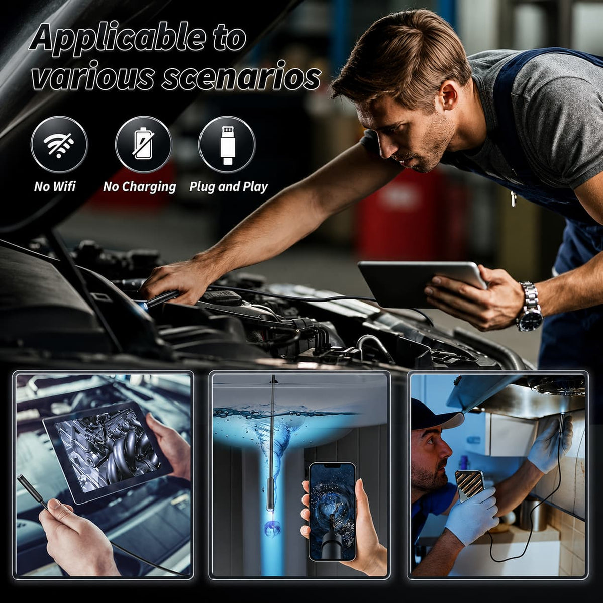 Aurisle Endoscope Camera