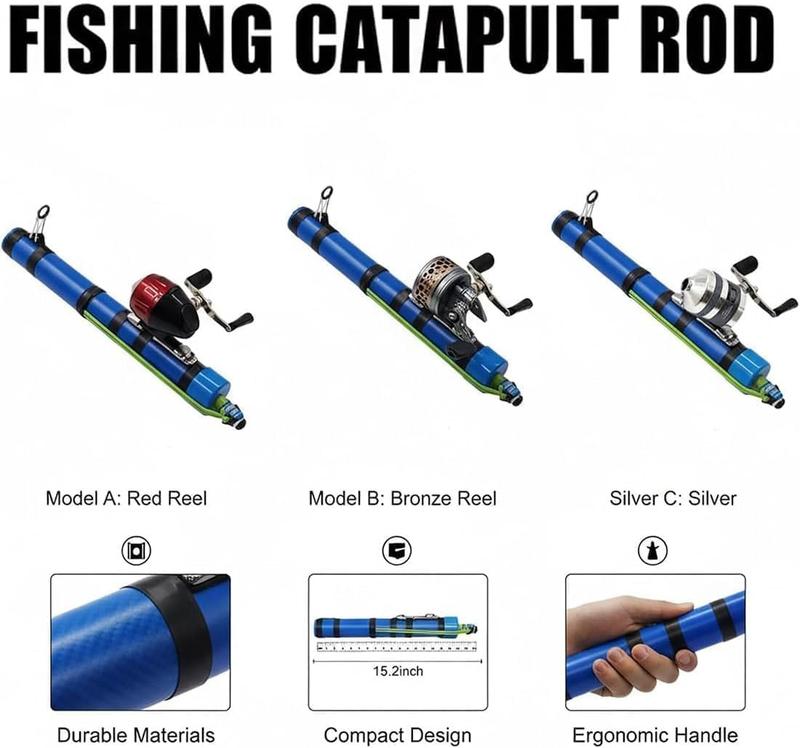 Catapult fishing rod + reel kit