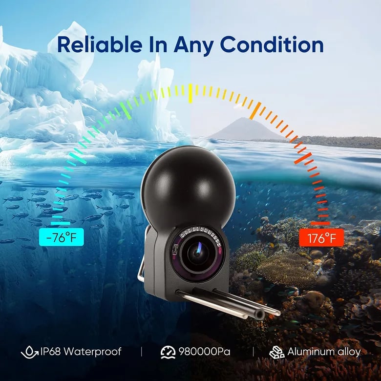 Aurisle Underwater Fishing Camera