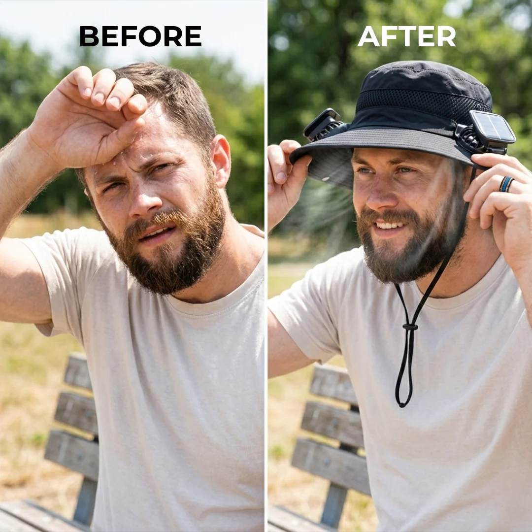 Aurisle-The Solar Fan Hat