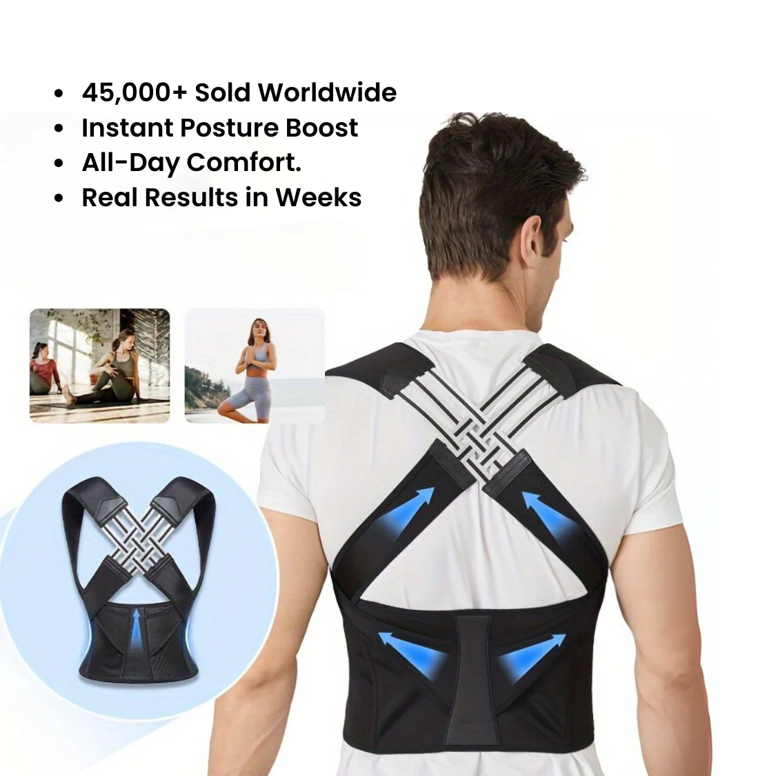 Aurisle Adjustable Posture Corrector