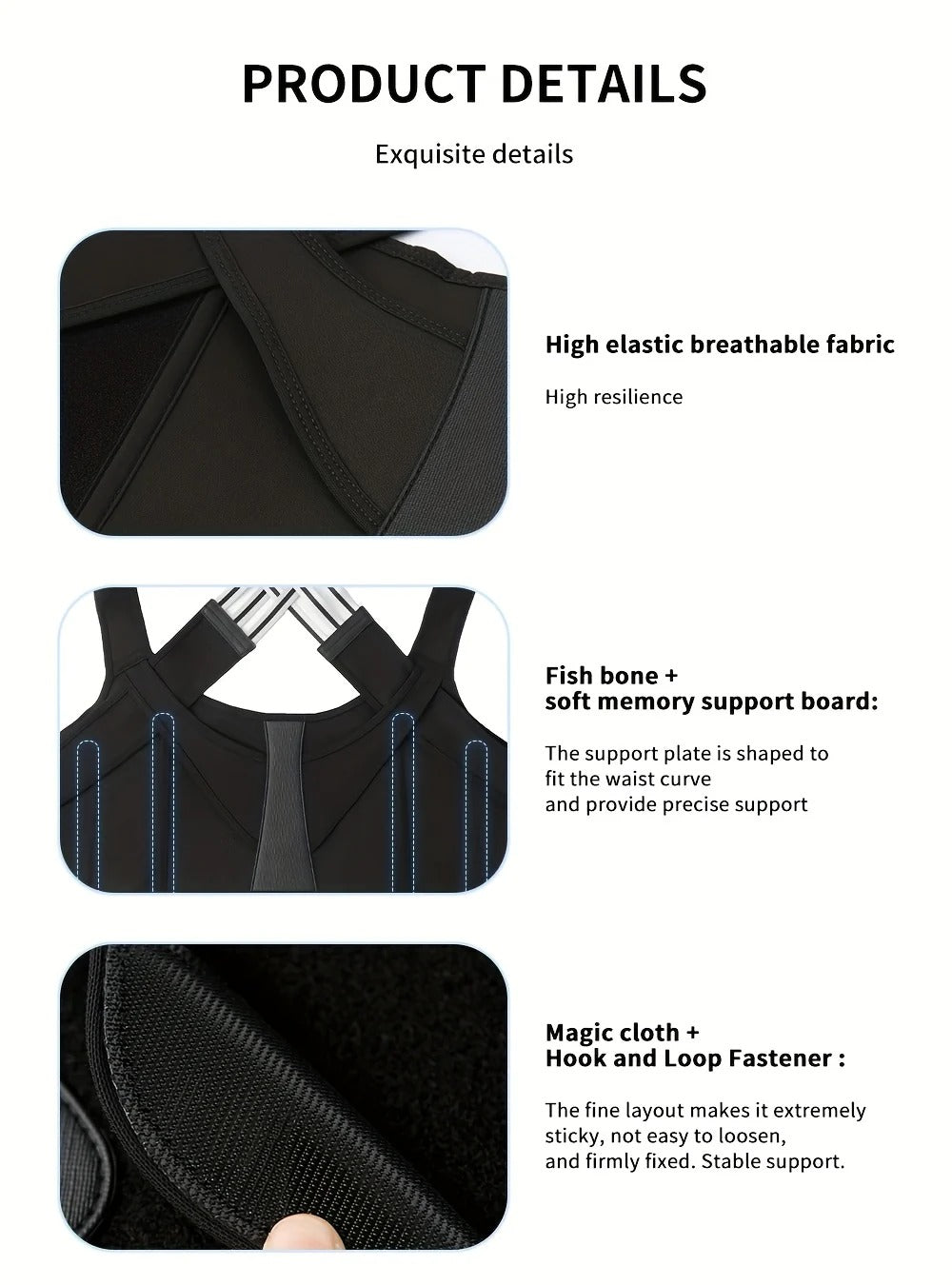Aurisle Adjustable Posture Corrector