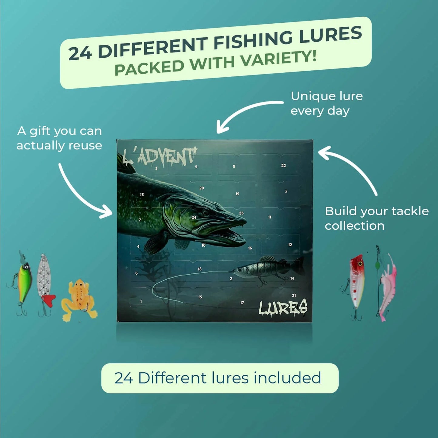 Aurisle-Fishing Tackle Countdown