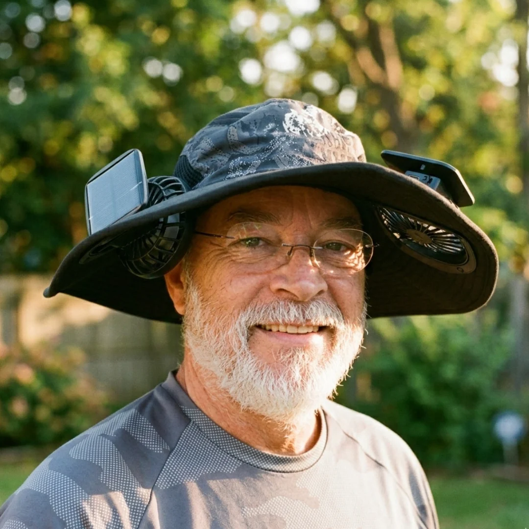 Aurisle-The Solar Fan Hat