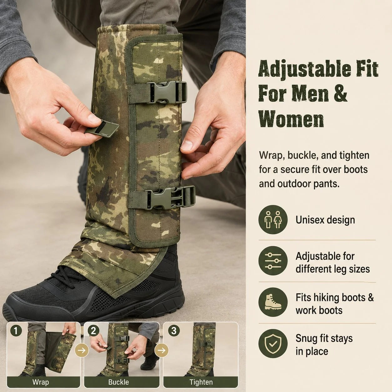 Aurisle Snake-Resistant Gaiters