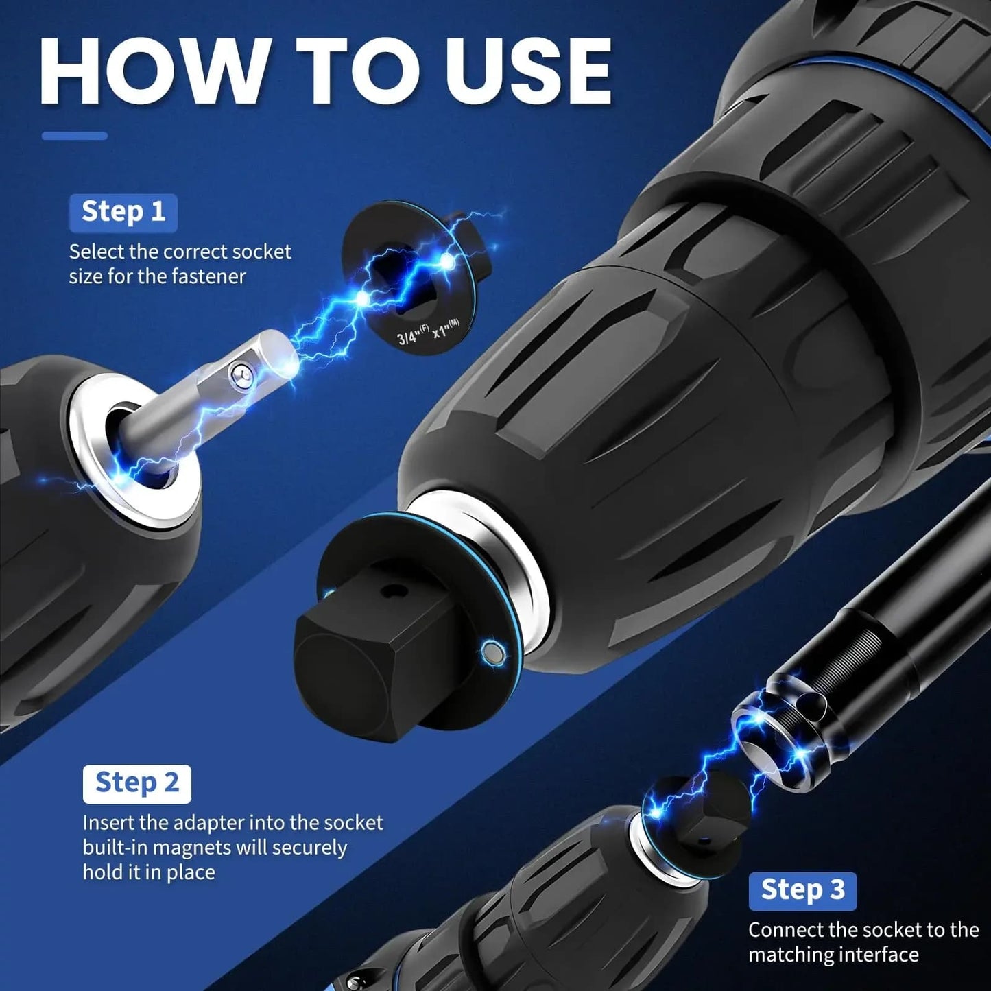 Aurisle™ Low-Profile Impact Adapter Set