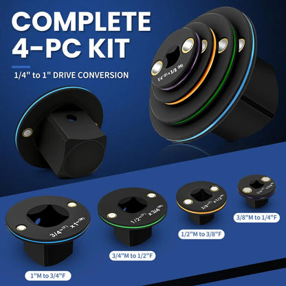 Aurisle™ Low-Profile Impact Adapter Set